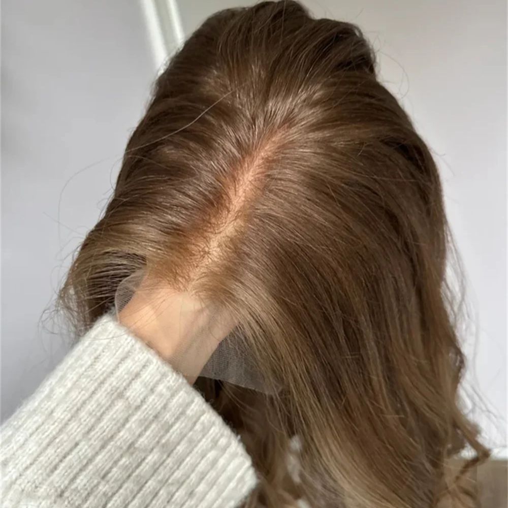Hair Care For Wavy Hair - Peluca con malla frontal sintética con