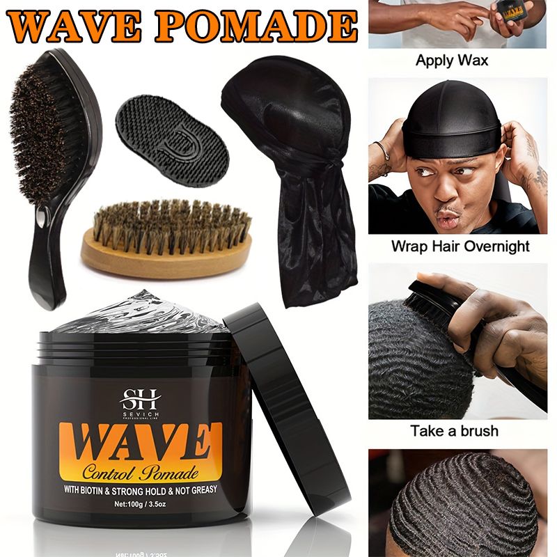 Hair Care For Wavy Hair - Pomada de Control de ondas profundas