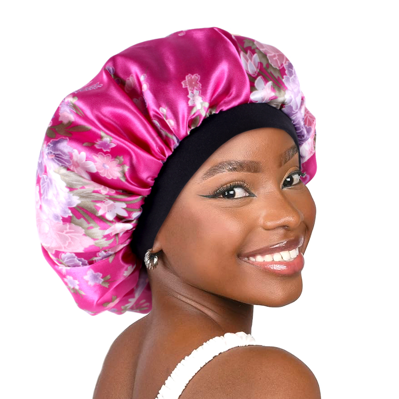 Satin Hair Bonnet - Gorro de satén para mujer, banda