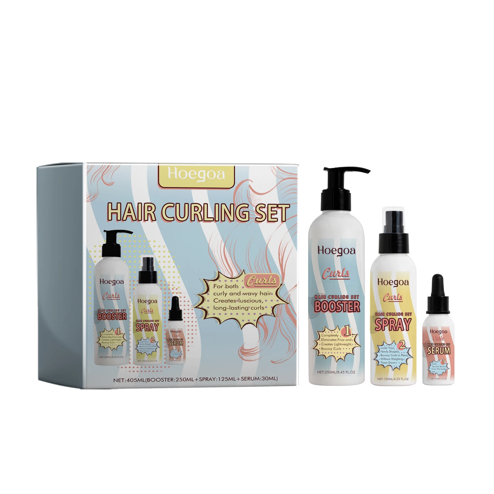 Hair Care Kit - Kit de cuidado capilar BabyHoegoa para