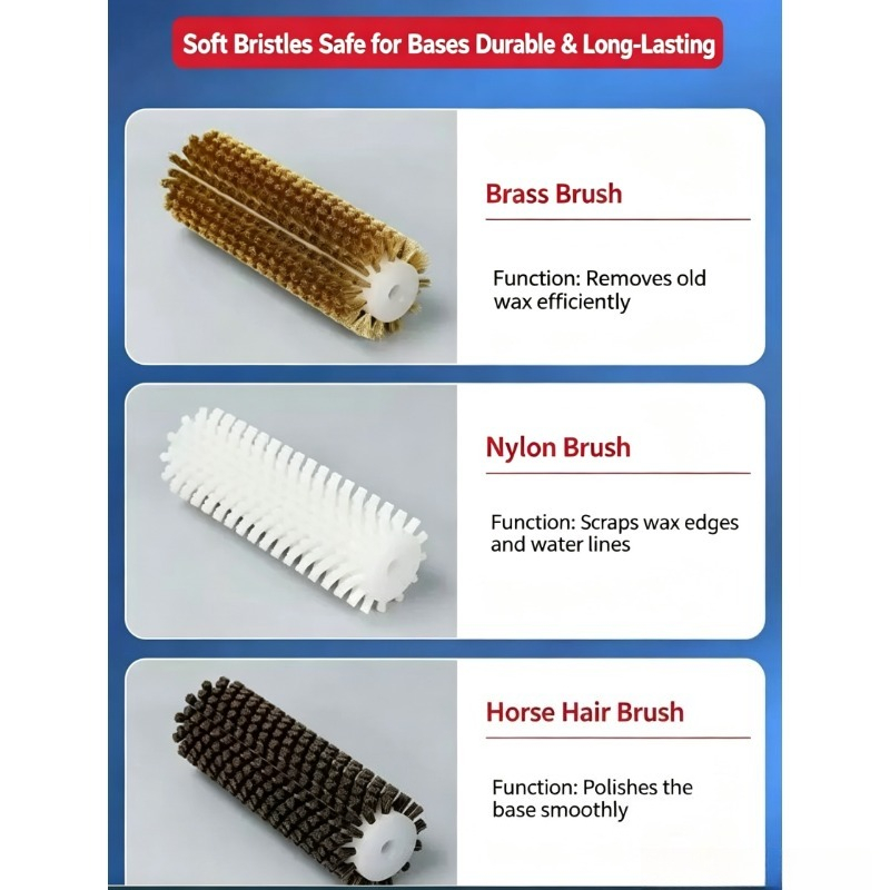 Hair Care Kit - Cepillo de rodillo para encerar tablas