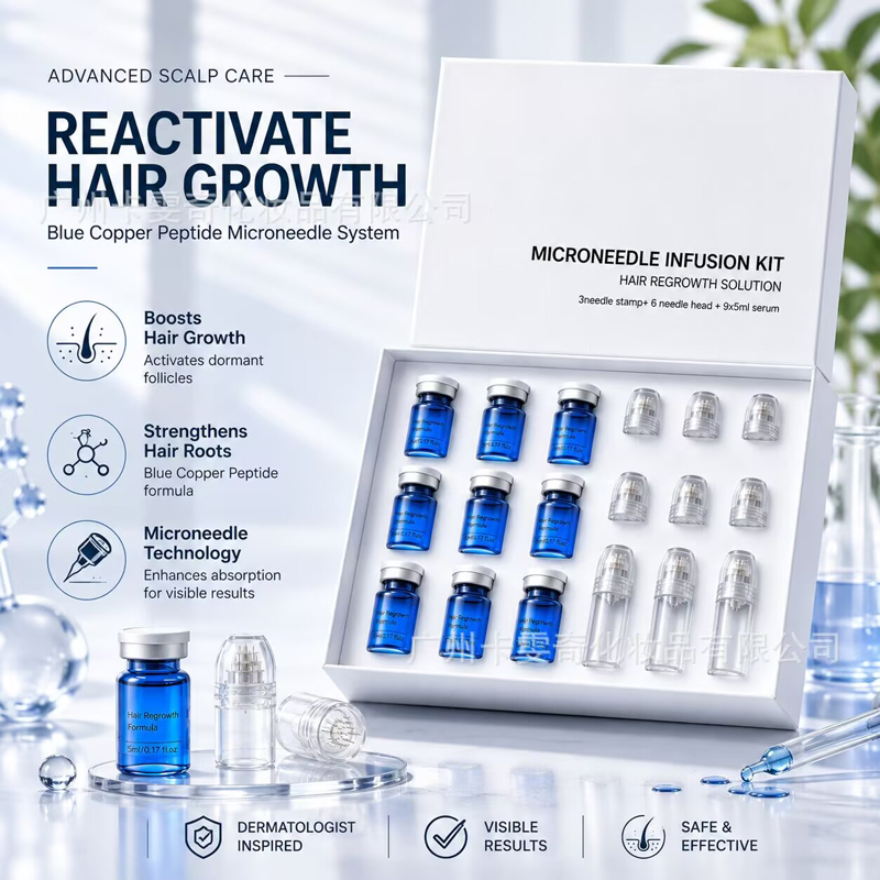 Kit GHK-Cu AHK-CU para el Crec - Hair Care Kit reseña y precio
