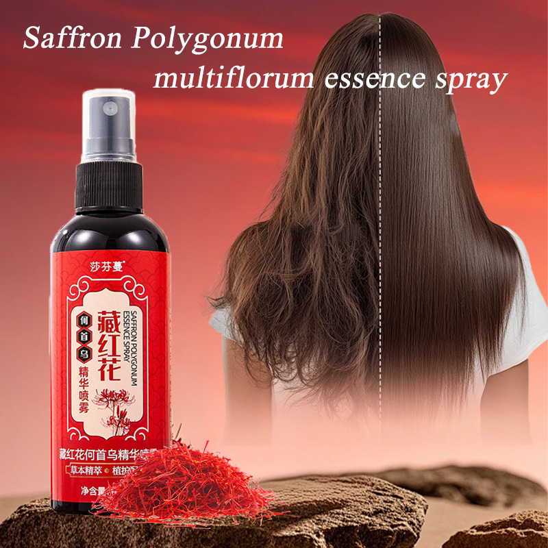 Spray de Esencia de Azafrán y  - Hair Care Essence Oil Spray reseña y precio