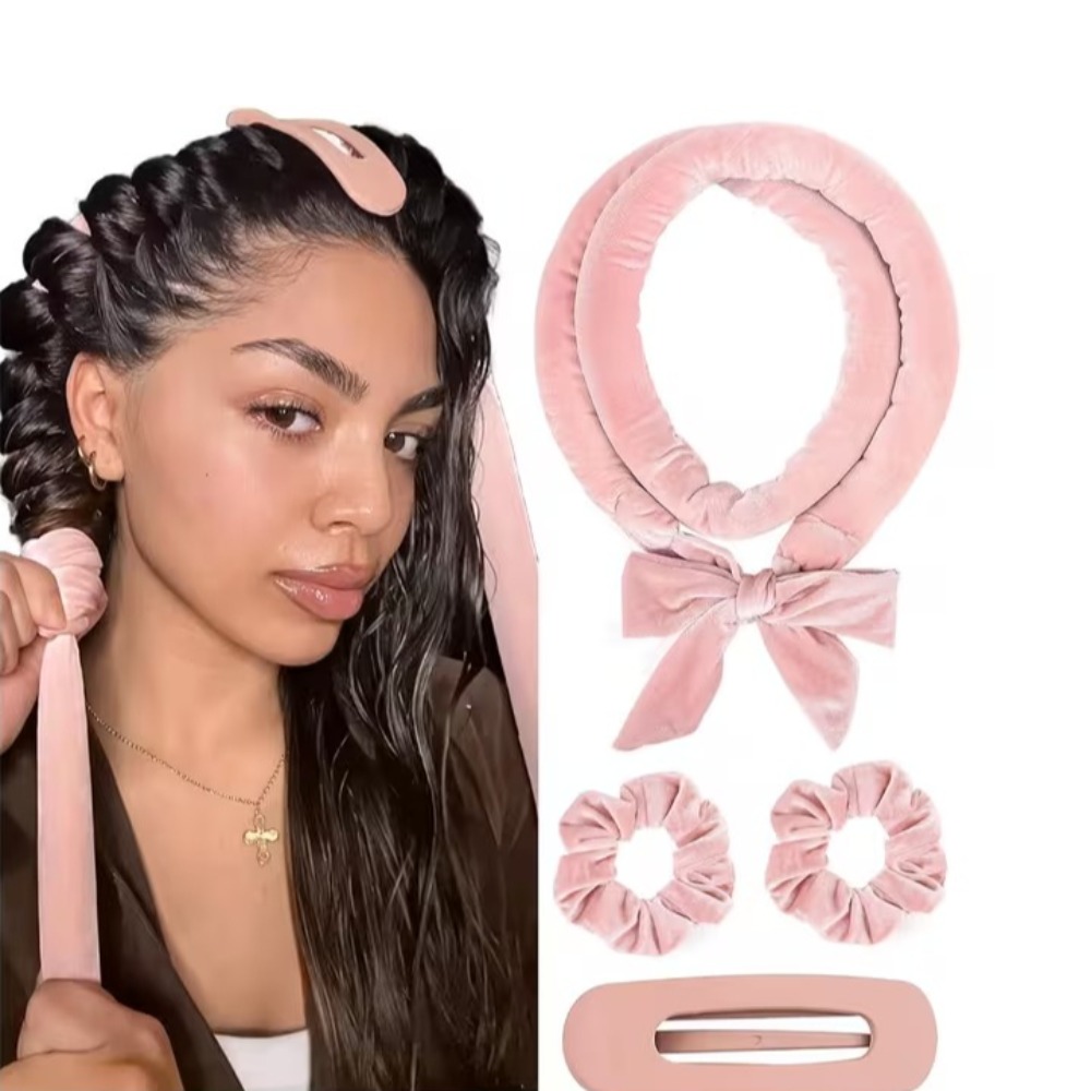 Set de rizadores de cabello si - Satin Hair Bonnet reseña y precio