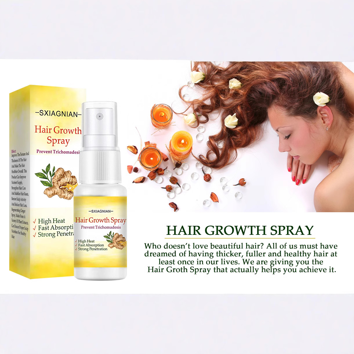 El spray de esencia nutritiva  - Hair Care Essence Oil Spray reseña y precio