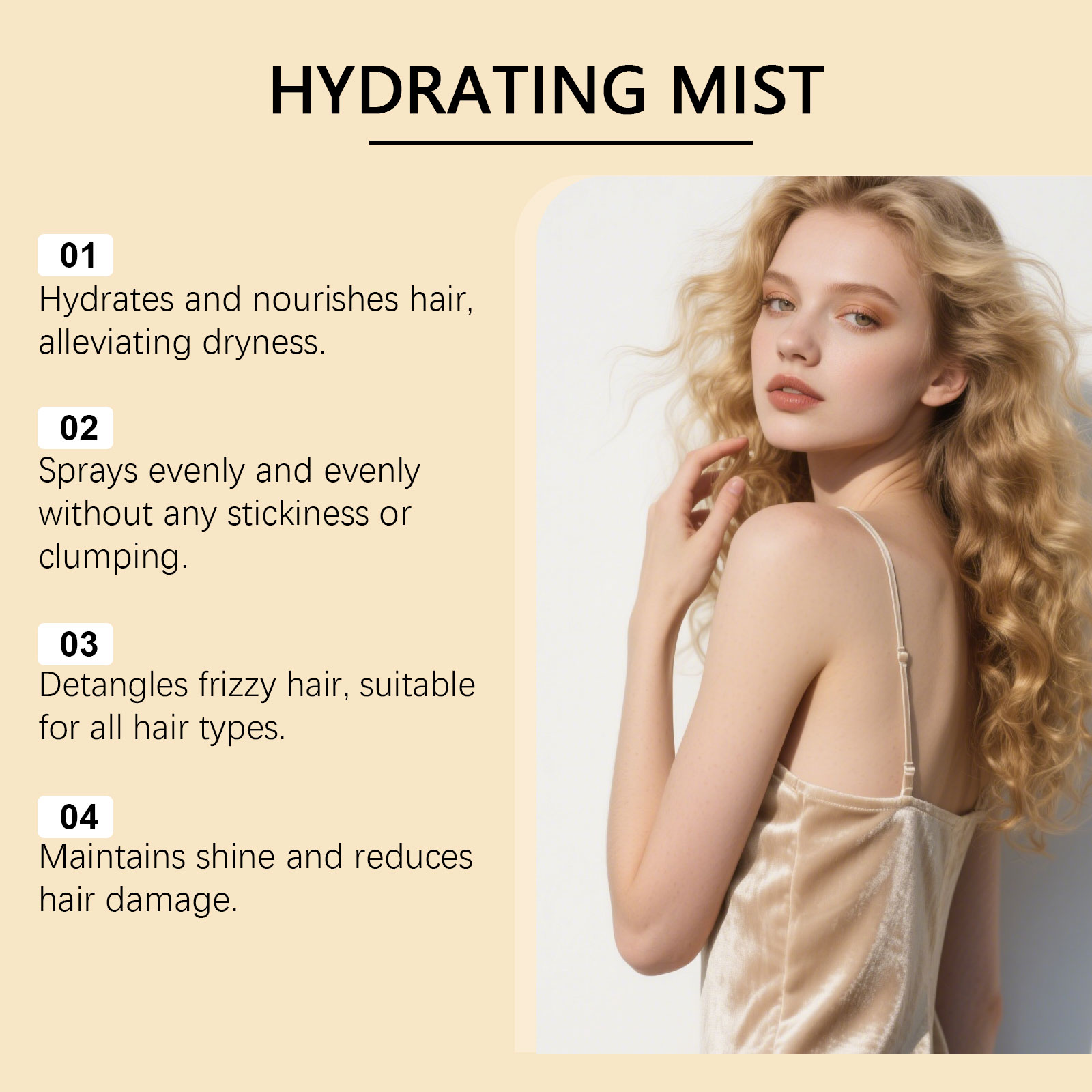 Spray Hidratante para el Cabel - Hair Care Essence Oil Spray reseña y precio
