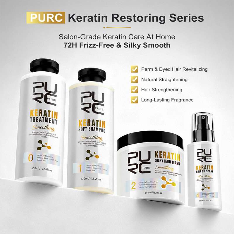 Set de Tratamiento Capilar con - Hair Care Keratin Treatment reseña y precio