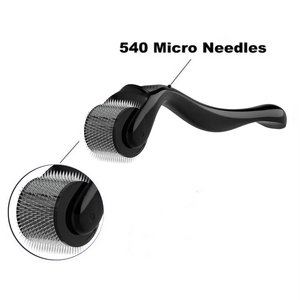 Rodillo de microagujas con 540 - Hair Care Growth reseña y precio
