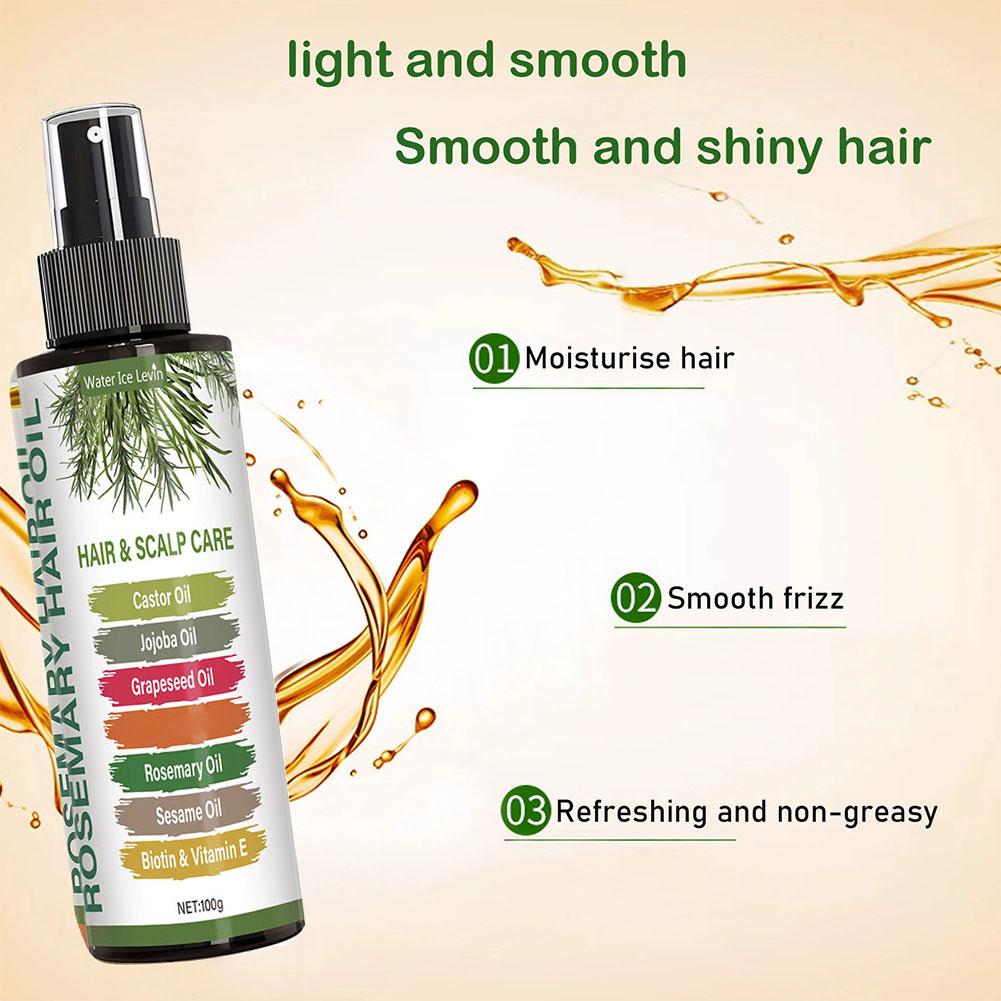 Aceite de romero de 100g, esen - Hair Care Growth reseña y precio
