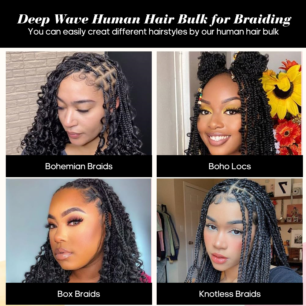Cabello trenzado humano para t - Hair Care For Wavy Hair reseña y precio