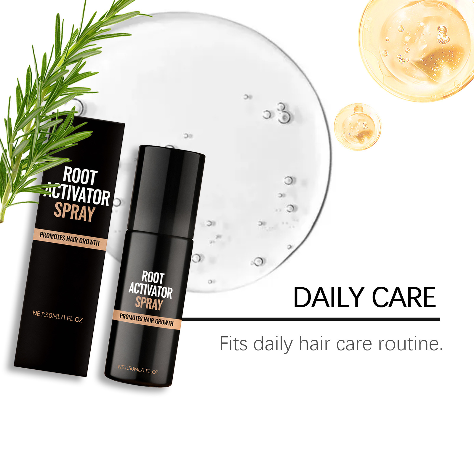 Spray de aceite para el crecim - Hair Care Essence Oil Spray reseña y precio