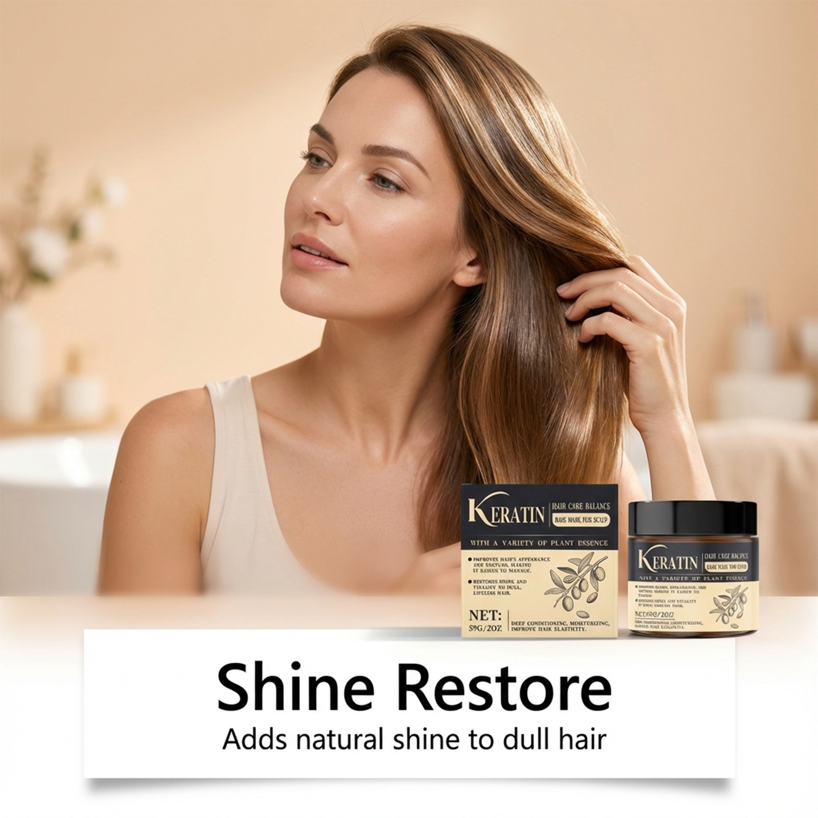 Mascarilla Capilar de Queratin - Hair Care Keratin Treatment reseña y precio